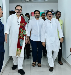 Pawan Kalyan’s brother Naga Babu files nomination for MLC elections | Pawan Kalyan’s brother Naga Babu files nomination for MLC elections Pawan Kalyan’s brother Naga Babu files nomination for MLC elections | Pawan Kalyan’s brother Naga Babu files nomination for MLC elections