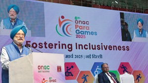 Petroleum Minister Hardeep Singh Puri inaugurates Para Games | Petroleum Minister Hardeep Singh Puri inaugurates Para Games