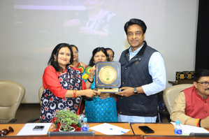 Delhi: NDMC honours employees on eve of Women's Day | Delhi: NDMC honours employees on eve of Women's Day