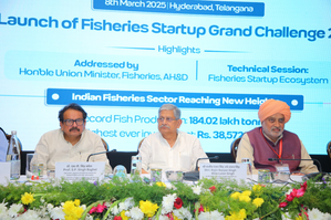 ‘Fisheries Startup Grand Challenge 2.0’ to support 10 startups with Rs 1 crore funding | ‘Fisheries Startup Grand Challenge 2.0’ to support 10 startups with Rs 1 crore funding ‘Fisheries Startup Grand Challenge 2.0’ to support 10 startups with Rs 1 crore funding | ‘Fisheries Startup Grand Challenge 2.0’ to support 10 startups with Rs 1 crore funding
