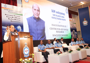 Rajnath Singh calls for increased R&D in aerospace medicine | Rajnath Singh calls for increased R&D in aerospace medicine Rajnath Singh calls for increased R&D in aerospace medicine | Rajnath Singh calls for increased R&D in aerospace medicine