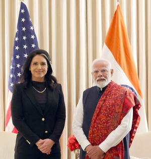 Gabbard to visit India following up PM Modi-Trump commitment to enhance intelligence sharing | Gabbard to visit India following up PM Modi-Trump commitment to enhance intelligence sharing Gabbard to visit India following up PM Modi-Trump commitment to enhance intelligence sharing | Gabbard to visit India following up PM Modi-Trump commitment to enhance intelligence sharing