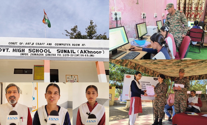 Indian Army's 'Operation Sadbhavna' empowers girls with digital skills in J&K's Akhnoor | Indian Army's 'Operation Sadbhavna' empowers girls with digital skills in J&K's Akhnoor Indian Army's 'Operation Sadbhavna' empowers girls with digital skills in J&K's Akhnoor | Indian Army's 'Operation Sadbhavna' empowers girls with digital skills in J&K's Akhnoor