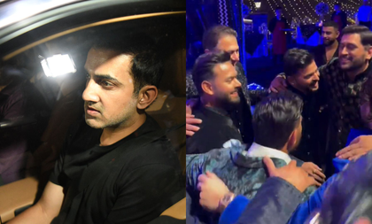 Gambhir to attend Pant's sister's wedding in Mussoorie; Dhoni, Raina groove at sangeet ceremony | Gambhir to attend Pant's sister's wedding in Mussoorie; Dhoni, Raina groove at sangeet ceremony Gambhir to attend Pant's sister's wedding in Mussoorie; Dhoni, Raina groove at sangeet ceremony | Gambhir to attend Pant's sister's wedding in Mussoorie; Dhoni, Raina groove at sangeet ceremony