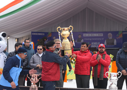 KIWG 2025: Dr. Mandaviya attends closing ceremony; Army wins overall title | KIWG 2025: Dr. Mandaviya attends closing ceremony; Army wins overall title KIWG 2025: Dr. Mandaviya attends closing ceremony; Army wins overall title | KIWG 2025: Dr. Mandaviya attends closing ceremony; Army wins overall title