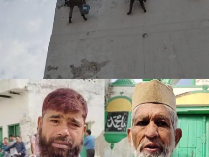 Whitewashing work begins at Sambhal’s Shahi Jama Masjid | Whitewashing work begins at Sambhal’s Shahi Jama Masjid Whitewashing work begins at Sambhal’s Shahi Jama Masjid | Whitewashing work begins at Sambhal’s Shahi Jama Masjid