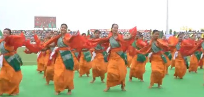 Assam: Bagurumba dance to be showcased by 10,000 artists, says CM Sarma | Assam: Bagurumba dance to be showcased by 10,000 artists, says CM Sarma Assam: Bagurumba dance to be showcased by 10,000 artists, says CM Sarma | Assam: Bagurumba dance to be showcased by 10,000 artists, says CM Sarma
