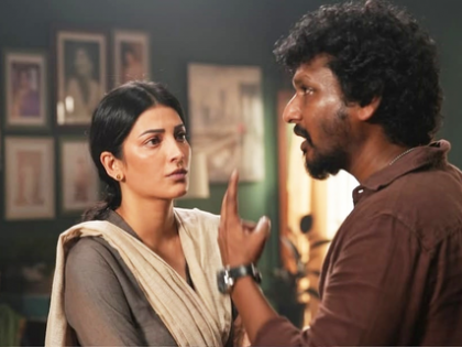 Shruti Haasan’s new look from ‘Coolie’ sees her holding secrets in somber avatar | Shruti Haasan’s new look from ‘Coolie’ sees her holding secrets in somber avatar Shruti Haasan’s new look from ‘Coolie’ sees her holding secrets in somber avatar | Shruti Haasan’s new look from ‘Coolie’ sees her holding secrets in somber avatar