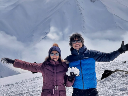 Papon celebrates wife Shweta Mishra’s 50th birthday at 13,000 feet | Papon celebrates wife Shweta Mishra’s 50th birthday at 13,000 feet Papon celebrates wife Shweta Mishra’s 50th birthday at 13,000 feet | Papon celebrates wife Shweta Mishra’s 50th birthday at 13,000 feet