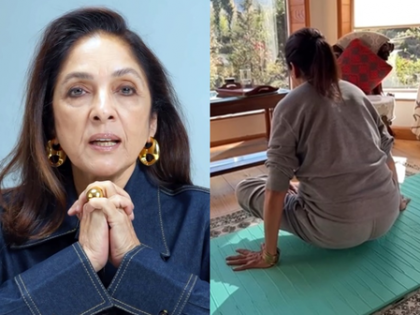 Neena Gupta begins her day with yoga and spiritual practice | Neena Gupta begins her day with yoga and spiritual practice Neena Gupta begins her day with yoga and spiritual practice | Neena Gupta begins her day with yoga and spiritual practice