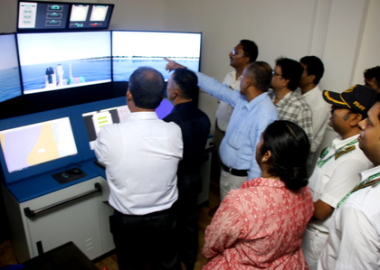 State-of-the-art River Navigation Simulator installed at Kolkata Port for river pilots | State-of-the-art River Navigation Simulator installed at Kolkata Port for river pilots State-of-the-art River Navigation Simulator installed at Kolkata Port for river pilots | State-of-the-art River Navigation Simulator installed at Kolkata Port for river pilots