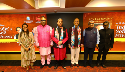 India’s soft power balances ancient wisdom, modern multi-alignment: Shashi Tharoor at Dr LM Singhvi Memorial Lecture | India’s soft power balances ancient wisdom, modern multi-alignment: Shashi Tharoor at Dr LM Singhvi Memorial Lecture India’s soft power balances ancient wisdom, modern multi-alignment: Shashi Tharoor at Dr LM Singhvi Memorial Lecture | India’s soft power balances ancient wisdom, modern multi-alignment: Shashi Tharoor at Dr LM Singhvi Memorial Lecture