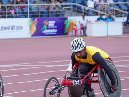 MS Dhoni fan Ramesh Shanmugam hopes to emulate his sporting idol in para athletics | MS Dhoni fan Ramesh Shanmugam hopes to emulate his sporting idol in para athletics MS Dhoni fan Ramesh Shanmugam hopes to emulate his sporting idol in para athletics | MS Dhoni fan Ramesh Shanmugam hopes to emulate his sporting idol in para athletics