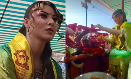Urvashi Rautela feeds poor, netizens say, 'great job' | Urvashi Rautela feeds poor, netizens say, 'great job' Urvashi Rautela feeds poor, netizens say, 'great job' | Urvashi Rautela feeds poor, netizens say, 'great job'