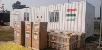 Committed to support Pacific island nations, India ships dialysis unit to Kiribati | Committed to support Pacific island nations, India ships dialysis unit to Kiribati