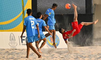 AFC Beach Soccer: India exit with 2-4 loss against Kuwait | AFC Beach Soccer: India exit with 2-4 loss against Kuwait AFC Beach Soccer: India exit with 2-4 loss against Kuwait | AFC Beach Soccer: India exit with 2-4 loss against Kuwait
