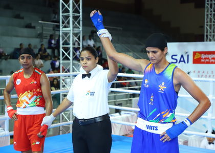 Women’s Boxing Nationals: World champ Nitu Ghanghas leads the charge as top stars cruise | Women’s Boxing Nationals: World champ Nitu Ghanghas leads the charge as top stars cruise Women’s Boxing Nationals: World champ Nitu Ghanghas leads the charge as top stars cruise | Women’s Boxing Nationals: World champ Nitu Ghanghas leads the charge as top stars cruise