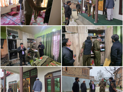 J&K: Police conduct searches against banned organisations in Pulwama | J&K: Police conduct searches against banned organisations in Pulwama J&K: Police conduct searches against banned organisations in Pulwama | J&K: Police conduct searches against banned organisations in Pulwama