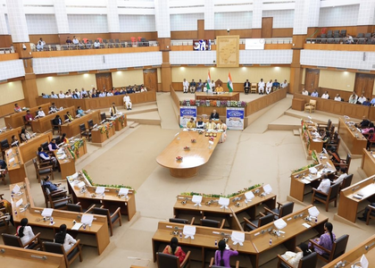 Tripura Assembly witnesses pandemonium over minister’s ‘racist’ remark against LoP | Tripura Assembly witnesses pandemonium over minister’s ‘racist’ remark against LoP Tripura Assembly witnesses pandemonium over minister’s ‘racist’ remark against LoP | Tripura Assembly witnesses pandemonium over minister’s ‘racist’ remark against LoP
