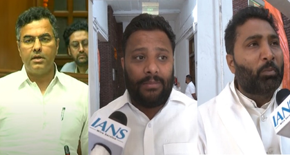Delhi govt bans illegal meat sale from pavements; 2 AAP MLAs suspended | Delhi govt bans illegal meat sale from pavements; 2 AAP MLAs suspended Delhi govt bans illegal meat sale from pavements; 2 AAP MLAs suspended | Delhi govt bans illegal meat sale from pavements; 2 AAP MLAs suspended