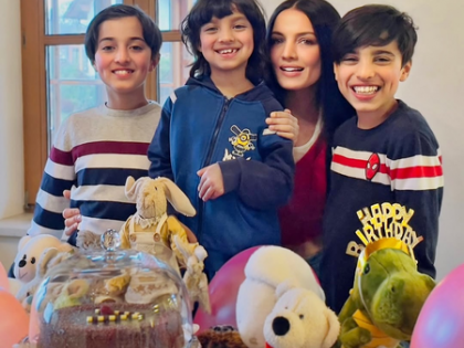 Celina celebrates 13th b’day of twins Winston, Viraaj: A beautiful milestone | Celina celebrates 13th b’day of twins Winston, Viraaj: A beautiful milestone Celina celebrates 13th b’day of twins Winston, Viraaj: A beautiful milestone | Celina celebrates 13th b’day of twins Winston, Viraaj: A beautiful milestone
