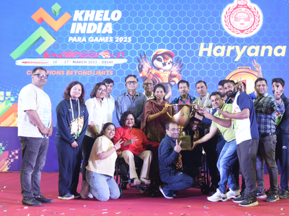 Under PM Modi, no stone will be left unturned to support para-athletes: Raksha Khadse at KIPG closing | Under PM Modi, no stone will be left unturned to support para-athletes: Raksha Khadse at KIPG closing Under PM Modi, no stone will be left unturned to support para-athletes: Raksha Khadse at KIPG closing | Under PM Modi, no stone will be left unturned to support para-athletes: Raksha Khadse at KIPG closing