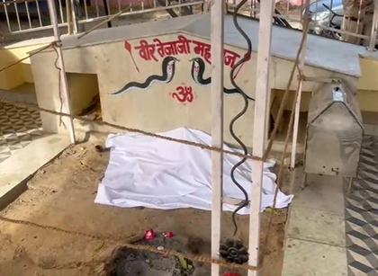 One arrested for vandalising Veer Tejaji idol in Jaipur | One arrested for vandalising Veer Tejaji idol in Jaipur One arrested for vandalising Veer Tejaji idol in Jaipur | One arrested for vandalising Veer Tejaji idol in Jaipur
