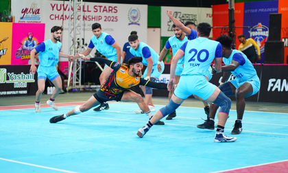 Yuva All Stars Championship: Jaipur Pink Cubs win first match in head-to-head round, Super 6 begins with close encounters | Yuva All Stars Championship: Jaipur Pink Cubs win first match in head-to-head round, Super 6 begins with close encounters Yuva All Stars Championship: Jaipur Pink Cubs win first match in head-to-head round, Super 6 begins with close encounters | Yuva All Stars Championship: Jaipur Pink Cubs win first match in head-to-head round, Super 6 begins with close encounters
