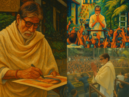 Amitabh Bachchan catches the viral Ghibli bug: Invades the world | Amitabh Bachchan catches the viral Ghibli bug: Invades the world Amitabh Bachchan catches the viral Ghibli bug: Invades the world | Amitabh Bachchan catches the viral Ghibli bug: Invades the world