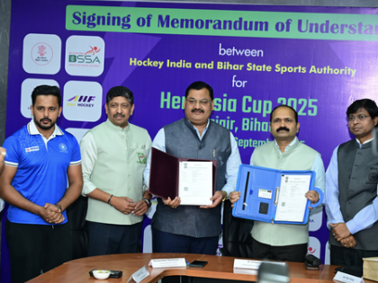 Rajgir to host Men's Asia Cup 2025 as Hockey India signs MoU with Bihar State Sports Authority | Rajgir to host Men's Asia Cup 2025 as Hockey India signs MoU with Bihar State Sports Authority Rajgir to host Men's Asia Cup 2025 as Hockey India signs MoU with Bihar State Sports Authority | Rajgir to host Men's Asia Cup 2025 as Hockey India signs MoU with Bihar State Sports Authority
