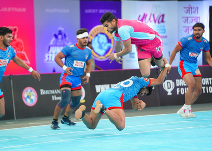 Yuva All Stars Championship: Sonipat Spartans, Warriorz K.C. qualify for playoffs; Jaipur Pink Cubs reach final | Yuva All Stars Championship: Sonipat Spartans, Warriorz K.C. qualify for playoffs; Jaipur Pink Cubs reach final Yuva All Stars Championship: Sonipat Spartans, Warriorz K.C. qualify for playoffs; Jaipur Pink Cubs reach final | Yuva All Stars Championship: Sonipat Spartans, Warriorz K.C. qualify for playoffs; Jaipur Pink Cubs reach final