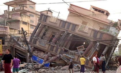Myanmar mourns earthquake victims, observes a minute’s silence | Myanmar mourns earthquake victims, observes a minute’s silence Myanmar mourns earthquake victims, observes a minute’s silence | Myanmar mourns earthquake victims, observes a minute’s silence