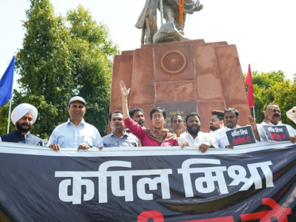 AAP demands resignation of Kapil Mishra amid riot allegations, creates ruckus in Assembly | AAP demands resignation of Kapil Mishra amid riot allegations, creates ruckus in Assembly AAP demands resignation of Kapil Mishra amid riot allegations, creates ruckus in Assembly | AAP demands resignation of Kapil Mishra amid riot allegations, creates ruckus in Assembly