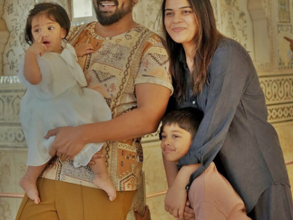 Manchu Manoj pens adorable post for daughter on her first birthday | Manchu Manoj pens adorable post for daughter on her first birthday Manchu Manoj pens adorable post for daughter on her first birthday | Manchu Manoj pens adorable post for daughter on her first birthday