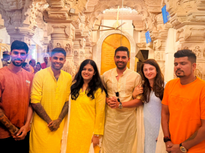 IPL 2025: MI's Suryakumar, Tilak, Deepak seek blessings at Ram Mandir ahead of LSG clash | IPL 2025: MI's Suryakumar, Tilak, Deepak seek blessings at Ram Mandir ahead of LSG clash IPL 2025: MI's Suryakumar, Tilak, Deepak seek blessings at Ram Mandir ahead of LSG clash | IPL 2025: MI's Suryakumar, Tilak, Deepak seek blessings at Ram Mandir ahead of LSG clash