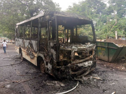 Bus blaze in Andhra: 19 passengers saved their lives by breaking window, jumping out; 11 dead | Bus blaze in Andhra: 19 passengers saved their lives by breaking window, jumping out; 11 dead Bus blaze in Andhra: 19 passengers saved their lives by breaking window, jumping out; 11 dead | Bus blaze in Andhra: 19 passengers saved their lives by breaking window, jumping out; 11 dead