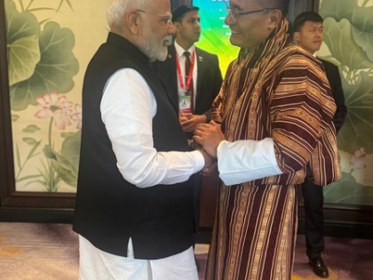 PM Modi meets Bhutanese counterpart in Thailand, discusses bilateral cooperation across various sectors | PM Modi meets Bhutanese counterpart in Thailand, discusses bilateral cooperation across various sectors PM Modi meets Bhutanese counterpart in Thailand, discusses bilateral cooperation across various sectors | PM Modi meets Bhutanese counterpart in Thailand, discusses bilateral cooperation across various sectors