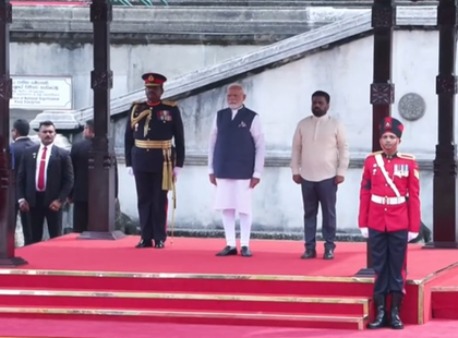 PM Modi accorded ceremonial welcome in Sri Lanka | PM Modi accorded ceremonial welcome in Sri Lanka PM Modi accorded ceremonial welcome in Sri Lanka | PM Modi accorded ceremonial welcome in Sri Lanka