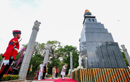 PM Modi pays tribute at Indian Peace Keeping Force Memorial in Sri Lanka | PM Modi pays tribute at Indian Peace Keeping Force Memorial in Sri Lanka PM Modi pays tribute at Indian Peace Keeping Force Memorial in Sri Lanka | PM Modi pays tribute at Indian Peace Keeping Force Memorial in Sri Lanka