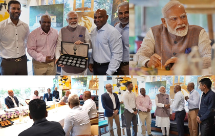 Sri Lanka’s 1996 World Cup-winning side gave birth to T20 cricket, says PM Modi | Sri Lanka’s 1996 World Cup-winning side gave birth to T20 cricket, says PM Modi Sri Lanka’s 1996 World Cup-winning side gave birth to T20 cricket, says PM Modi | Sri Lanka’s 1996 World Cup-winning side gave birth to T20 cricket, says PM Modi
