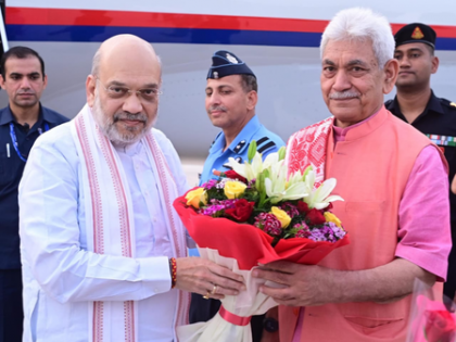 HM Amit Shah arrives on three-day J&K visit | HM Amit Shah arrives on three-day J&K visit HM Amit Shah arrives on three-day J&K visit | HM Amit Shah arrives on three-day J&K visit