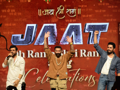 Team 'JAAT' celebrates Ram Navami with the 'Oh Rama Shri Rama' song in Varanasi | Team 'JAAT' celebrates Ram Navami with the 'Oh Rama Shri Rama' song in Varanasi