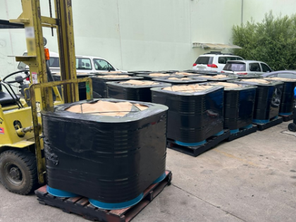 Australian-Malaysian taskforce intercepts methamphetamine shipment hidden in wax | Australian-Malaysian taskforce intercepts methamphetamine shipment hidden in wax