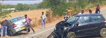 Deputy Collector dies in Andhra road accident | Deputy Collector dies in Andhra road accident Deputy Collector dies in Andhra road accident | Deputy Collector dies in Andhra road accident