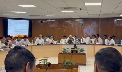Rajasthan: Kirodi Lal Meena holds marathon review meeting after nine-month hiatus; suspends joint director | Rajasthan: Kirodi Lal Meena holds marathon review meeting after nine-month hiatus; suspends joint director Rajasthan: Kirodi Lal Meena holds marathon review meeting after nine-month hiatus; suspends joint director | Rajasthan: Kirodi Lal Meena holds marathon review meeting after nine-month hiatus; suspends joint director
