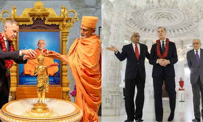 Canadian PM Mark Carney visits BAPS Swaminarayan temple in Toronto | Canadian PM Mark Carney visits BAPS Swaminarayan temple in Toronto Canadian PM Mark Carney visits BAPS Swaminarayan temple in Toronto | Canadian PM Mark Carney visits BAPS Swaminarayan temple in Toronto