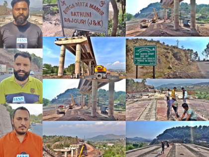 Locals express gratitude as Rajouri–Poonch highway, Bathuni bridge work progresses | Locals express gratitude as Rajouri–Poonch highway, Bathuni bridge work progresses Locals express gratitude as Rajouri–Poonch highway, Bathuni bridge work progresses | Locals express gratitude as Rajouri–Poonch highway, Bathuni bridge work progresses