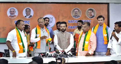 Former cricketer Kedar Jadhav joins BJP | Former cricketer Kedar Jadhav joins BJP Former cricketer Kedar Jadhav joins BJP | Former cricketer Kedar Jadhav joins BJP