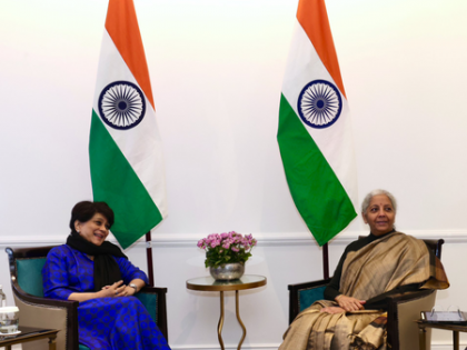FM Sitharaman urges UK insurer Prudential to invest in India | FM Sitharaman urges UK insurer Prudential to invest in India FM Sitharaman urges UK insurer Prudential to invest in India | FM Sitharaman urges UK insurer Prudential to invest in India