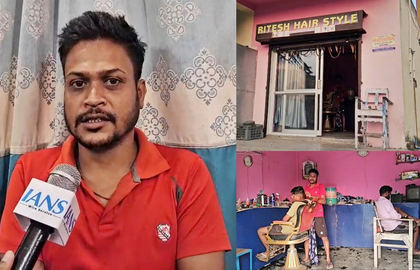 Srikant Barik's inspiring journey: From roadside barber to salon owner, thanks to Mudra Yojana | Srikant Barik's inspiring journey: From roadside barber to salon owner, thanks to Mudra Yojana Srikant Barik's inspiring journey: From roadside barber to salon owner, thanks to Mudra Yojana | Srikant Barik's inspiring journey: From roadside barber to salon owner, thanks to Mudra Yojana